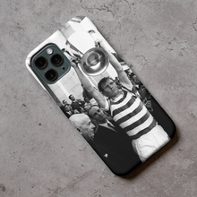 Load image into Gallery viewer, Glasgow Green &amp; White European Cup Hard Rubber Silicone Premium Phone Case (Free P&amp;P)