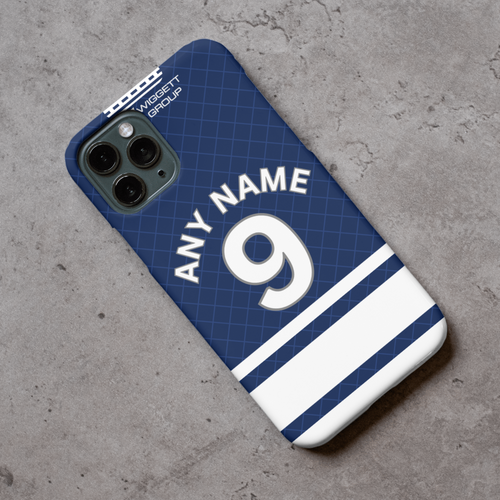 Millwall 2024-2025 Home Football Shirt (choose any Name and Number) Protective Premium Rubber Silicone Phone Case