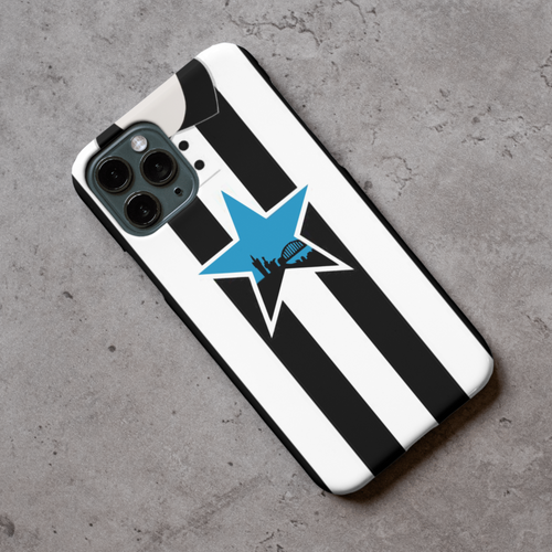 Newcastle United Home 1993 Rubber Premium Phone Case (Free P&P)