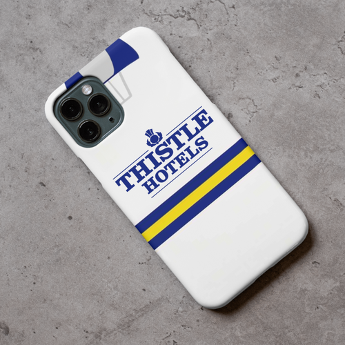 Leeds United Home Retro Football Shirt Protective Premium Hard Rubber Silicone Phone Case Cover