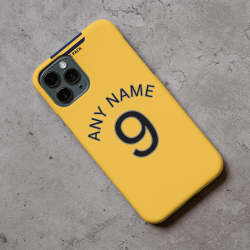 WW 2024-2025 Home Football Shirt (choose any Name and Number) Protective Premium Rubber Silicone Phone Case