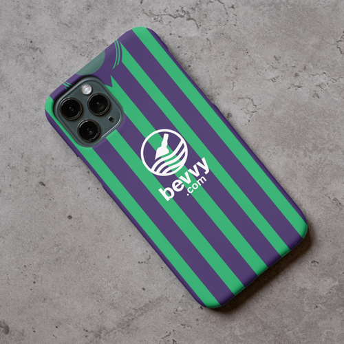 Hibs 3rd 2024/25 Football Shirt Protective Premium Hard Rubber Silicone Phone Case Cover