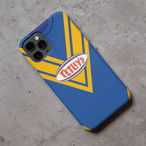 Leeds Rhinos Retro Shirt Protective Premium Hard Rubber Silicone Phone Case Cover