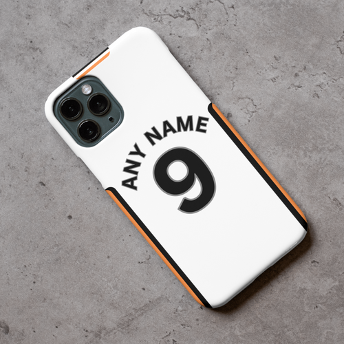 Swansea 2024-2025 Home Football Shirt (choose any Name and Number) Protective Premium Rubber Silicone Phone Case