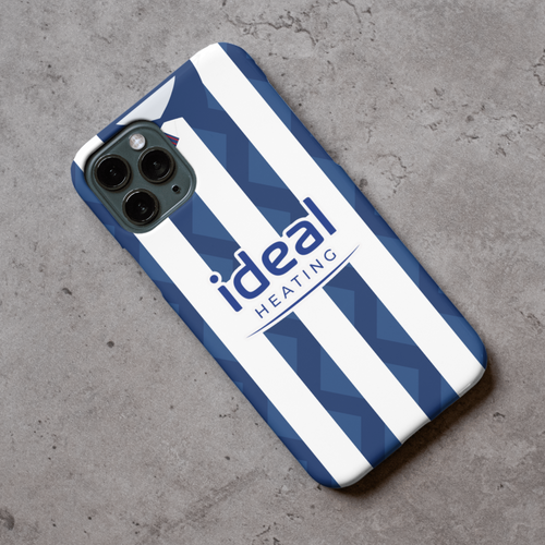 West Brom 2024/25 Protective Premium Hard Rubber Silicone Phone Case Cover