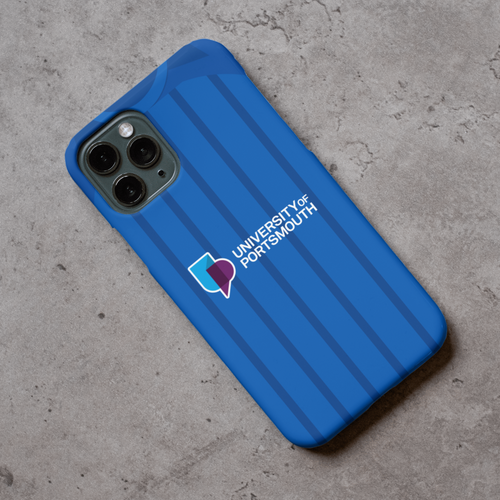 Portsmouth 2024/25 Shirt Protective Premium Hard Rubber Silicone Phone Case Cover