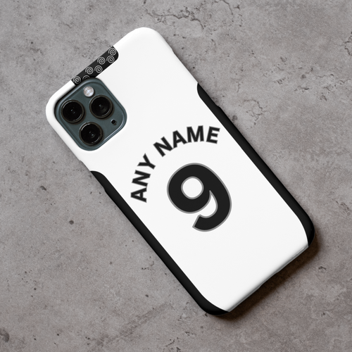 Derby County 2024-2025 Home Football Shirt (choose any Name and Number) Protective Premium Rubber Silicone Phone Case