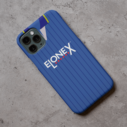 Southend United Retro Shirt Rubber Premium Phone Case (Free P&P)