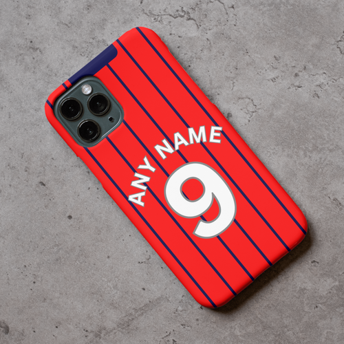 Southend 2024-2025 Home Football Shirt (choose any Name and Number) Protective Premium Rubber Silicone Phone Case