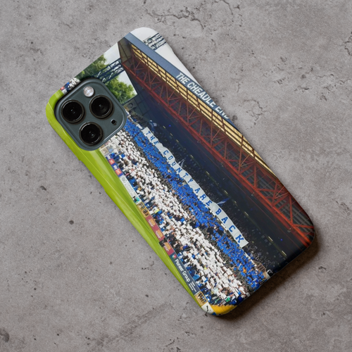 Stockport County Stadium Protective Premium Hard Rubber Silicone Phone Case Cover