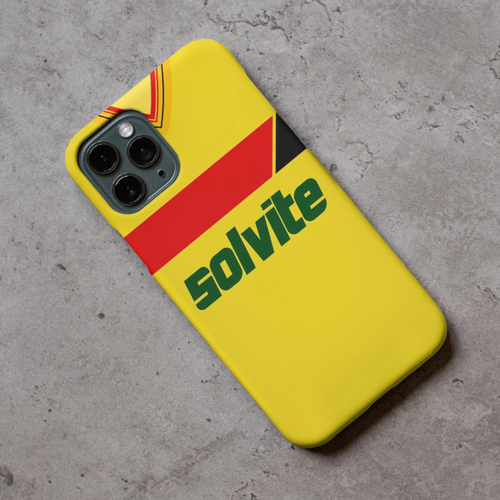 Watford Home Retro Shirt Protective Premium Hard Rubber Silicone Phone Case Cover