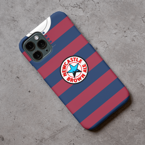 Newcastle United Away 1995 Rubber Premium Phone Case (Free P&P)