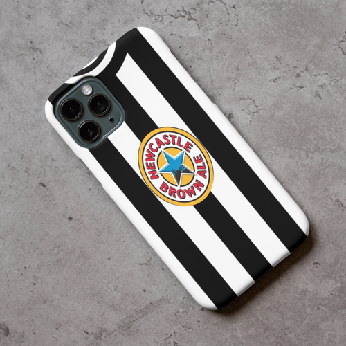 Newcastle United Home Rubber Premium Phone Case (Free P&P)