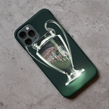 Load image into Gallery viewer, Glasgow Green &amp; White European Cup Hard Rubber Silicone Premium Phone Case (Free P&amp;P)