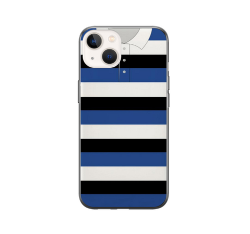 Bath Rugby Retro Shirt Protective Premium Hard Rubber Silicone Phone Case Cover