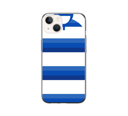 Queens Park Rangers 2024/25 Football Shirt No Sponsor Protective Premium Hard Rubber Silicone Phone Case Cover