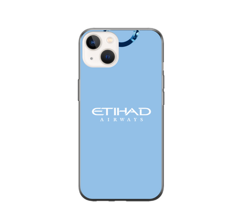 Man City 2024/25 Shirt Protective Premium Hard Rubber Silicone Phone Case Cover