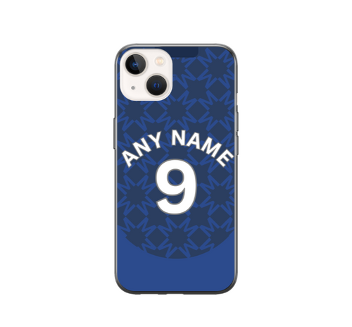 Man Utd 2024-2025 Home Football Shirt (choose any Name and Number) Protective Premium Rubber Silicone Phone Case