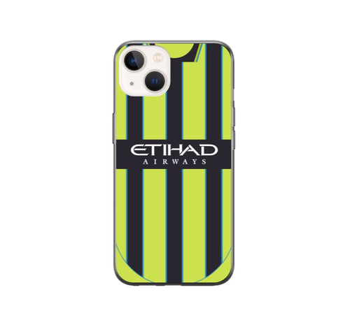 Man City 2024/25 Shirt Protective Premium Hard Rubber Silicone Phone Case Cover