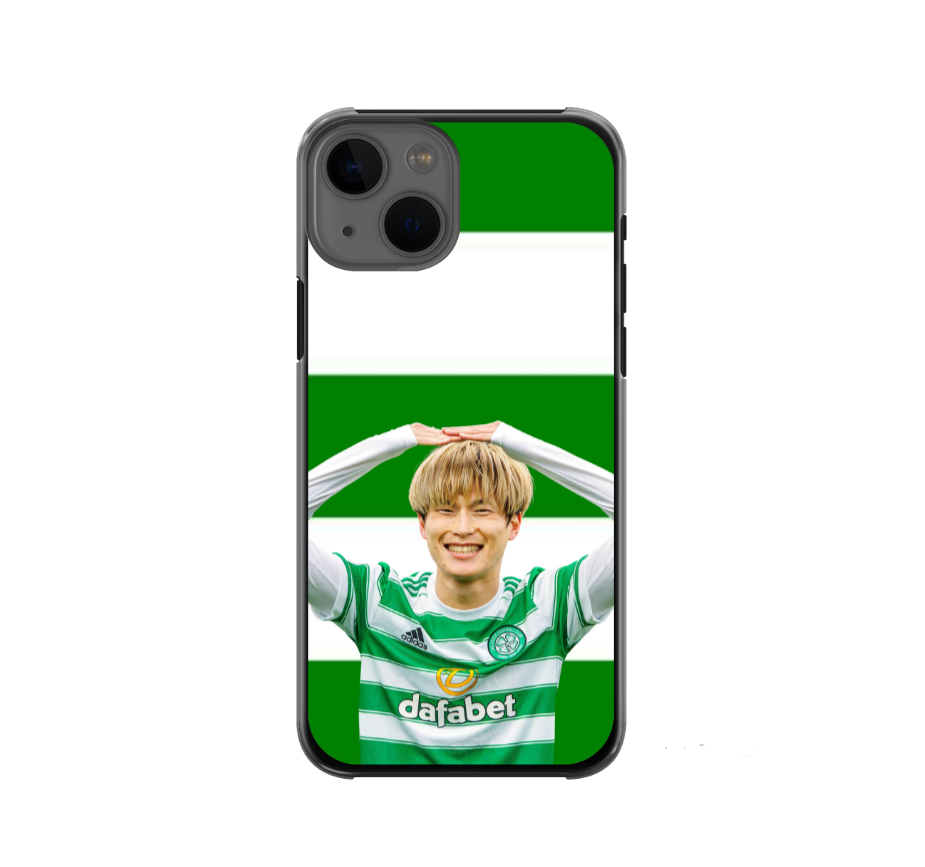 Glasgow Green & White Kyogo Premium Rubber Silicone Phone Case (Free P&P)