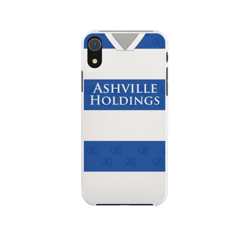 Queens Park Rangers Retro Shirt Rubber Premium Phone Case (Free P&P)