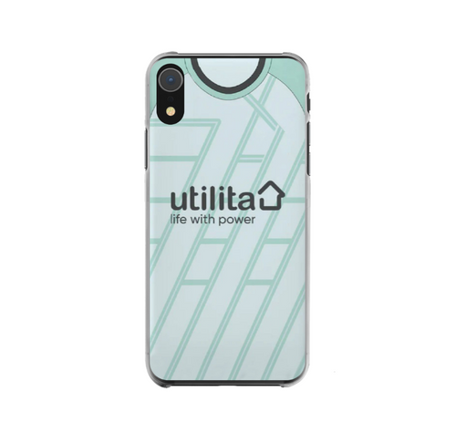 Hibs Away Retro Rubber Premium Phone Case (Free P&P)