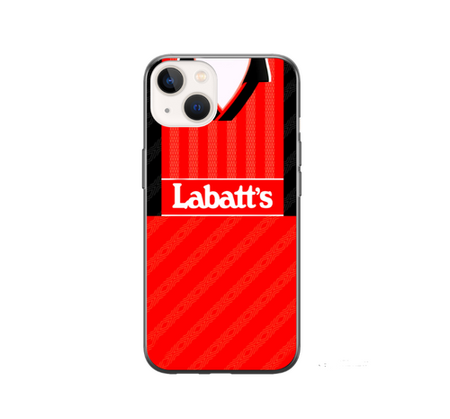 Nottingham Forest Retro Football Shirt Protective Premium Hard Rubber Silicone Phone Case Cover