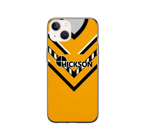 Castleford Retro Shirt Protective Premium Hard Rubber Silicone Phone Case Cover