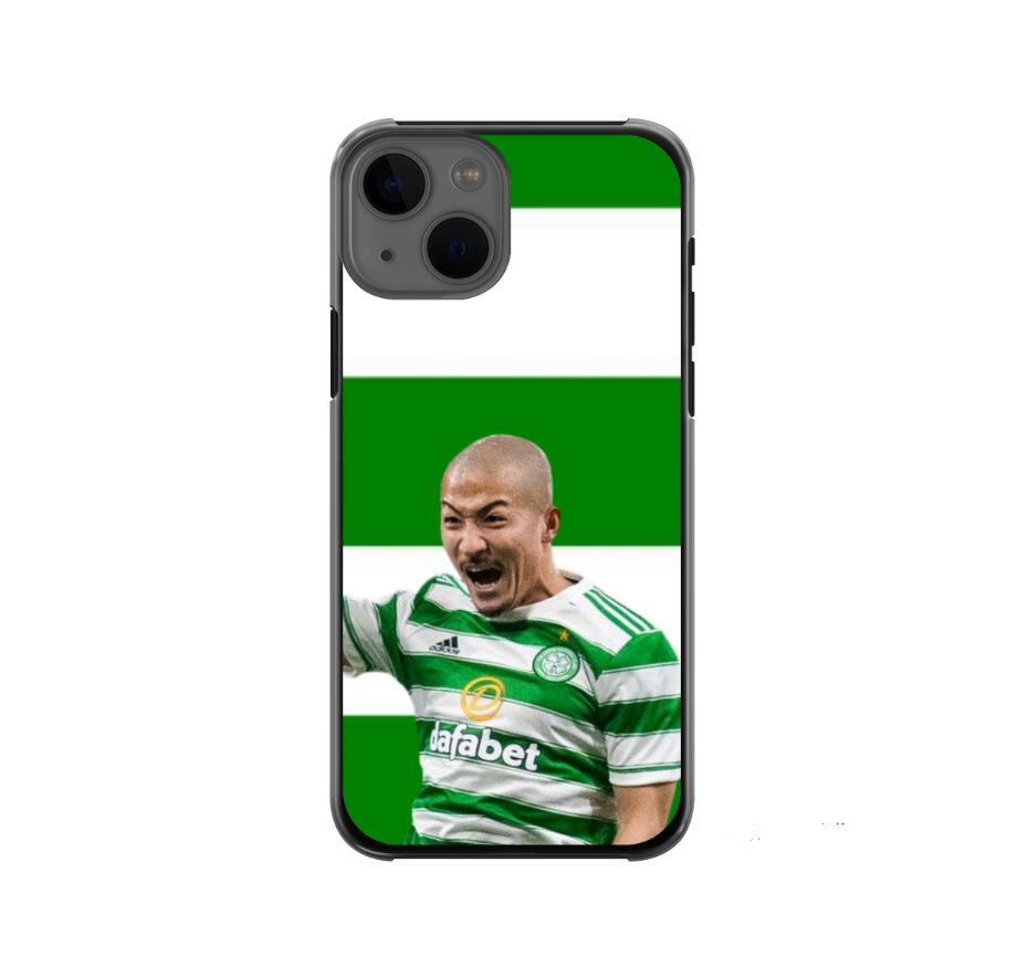 Glasgow Green & White Maeda Premium Rubber Silicone Phone Case (Free P&P)